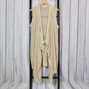 Knox Rose. Long sleeveless sweater.